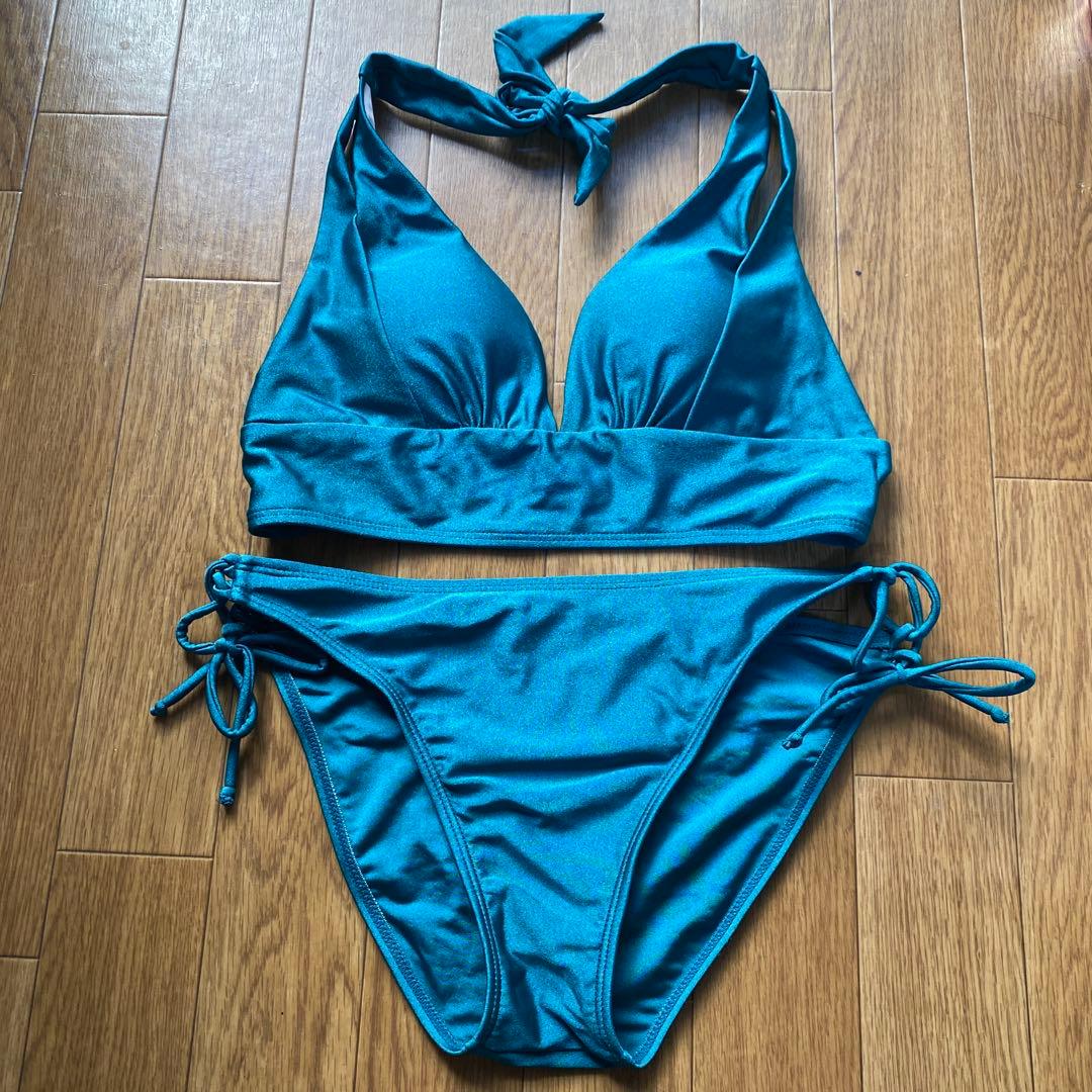 こ*ー様 再掲載　混浴女子グリーンビキニ