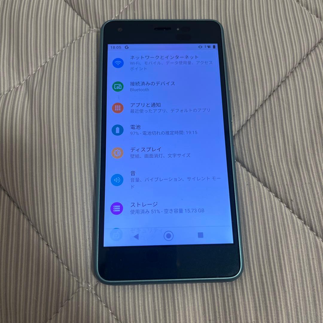 ヒさんAndroid スマートフォン 本体 青