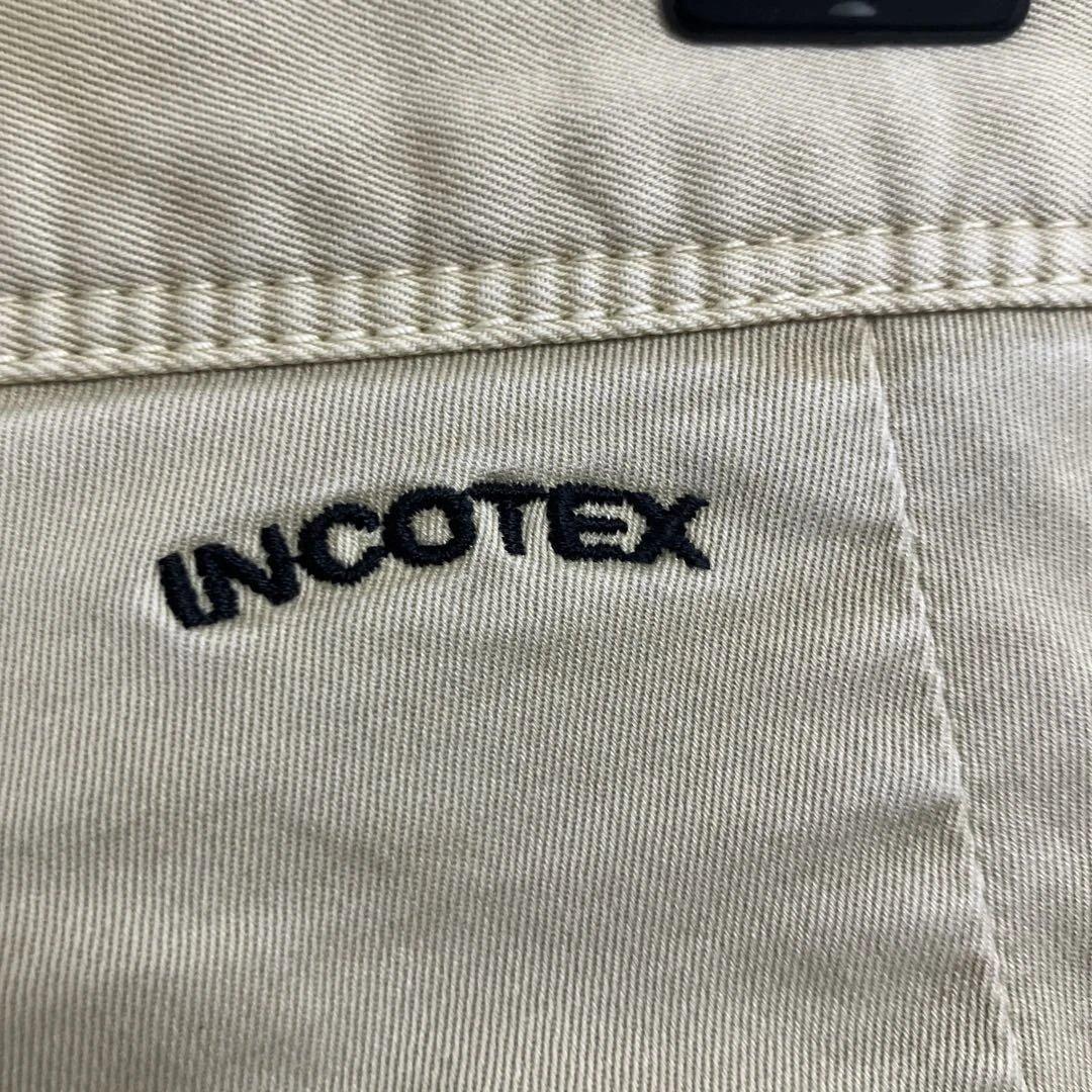 【インコテックス100型】ストレッチチノ スリムフィット 30サイズ ベージュ