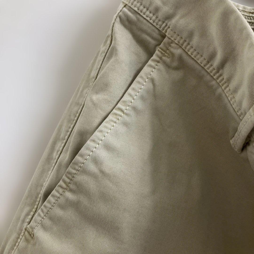 【インコテックス100型】ストレッチチノ スリムフィット 30サイズ ベージュ