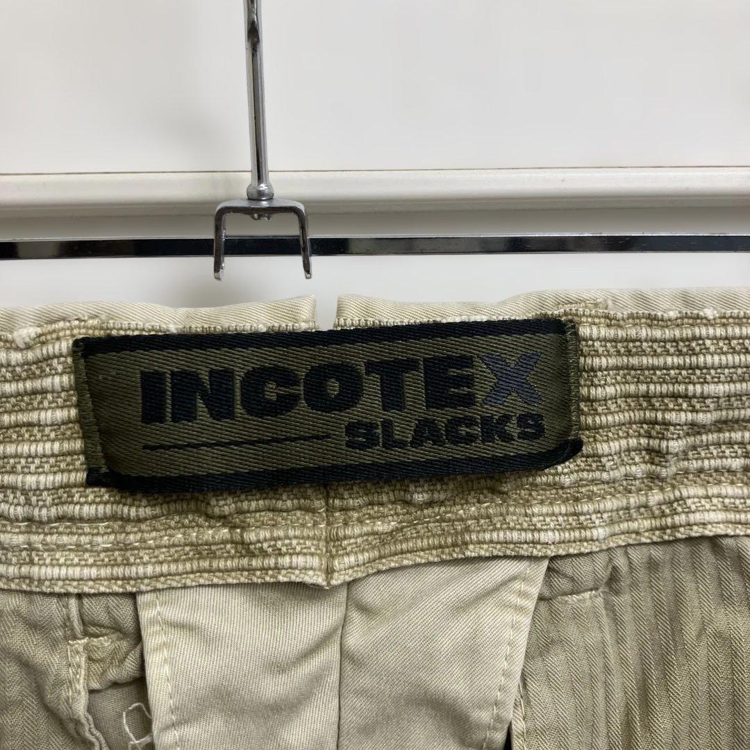 【インコテックス100型】ストレッチチノ スリムフィット 30サイズ ベージュ