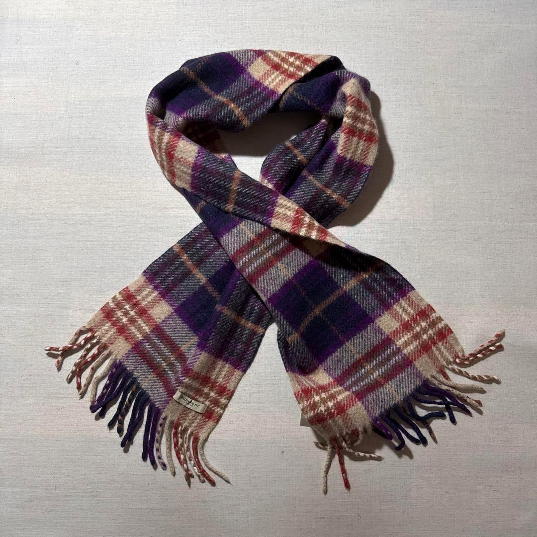 Burberry バーバリーロンドン 100％カシミア ノヴァチェック マフラー