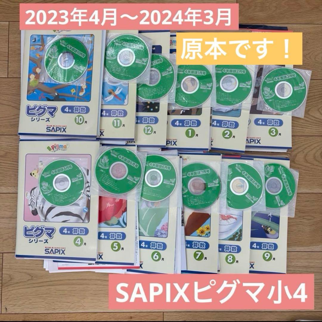 【送料込】SAPIX ピグマ⭐︎小4⭐︎ピグマキッズ