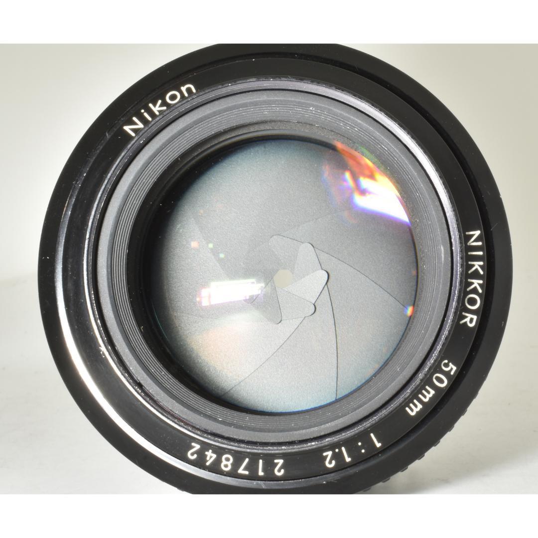 Nikon Ai NIKKOR 50mm F1.2 付属品4点 光学美品