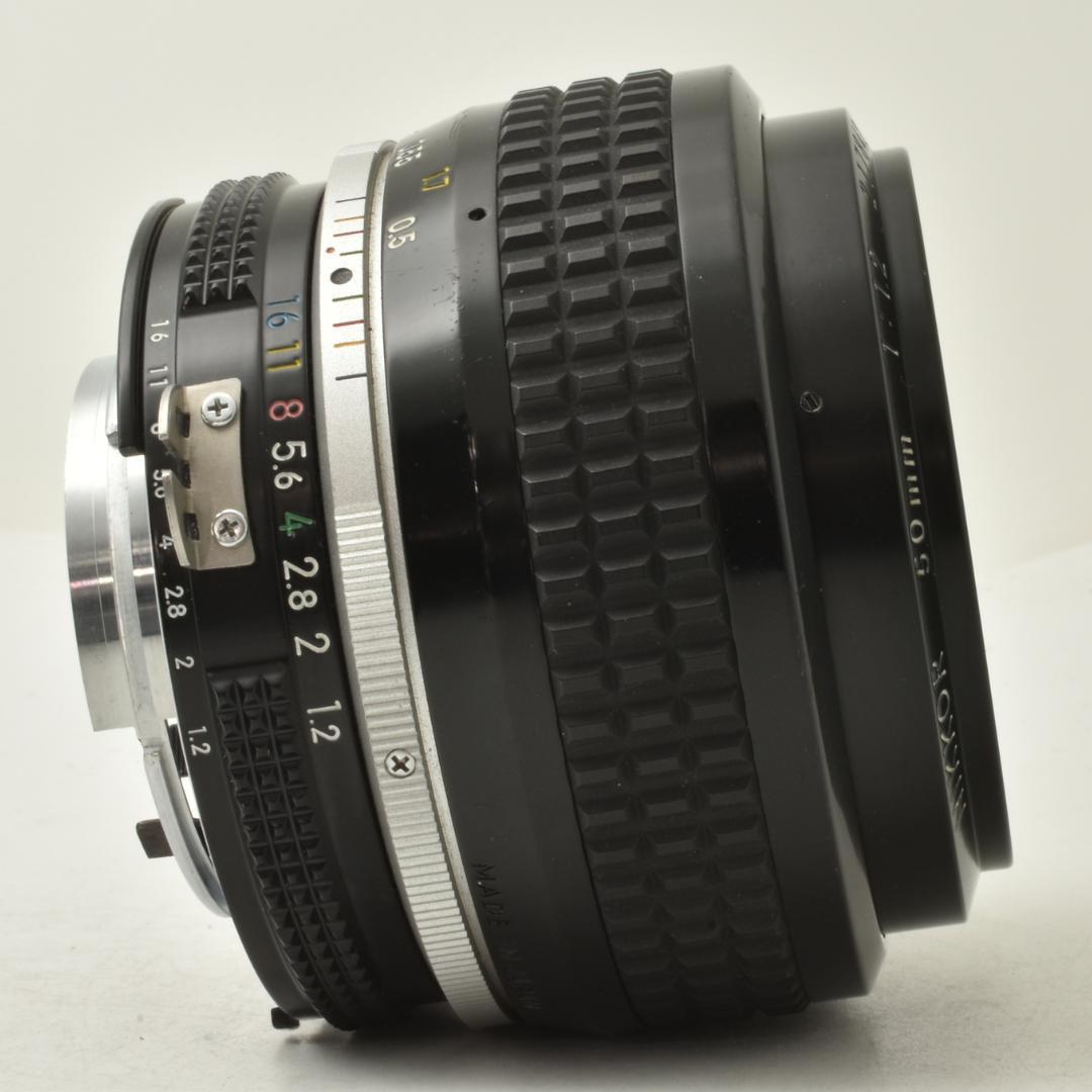 Nikon Ai NIKKOR 50mm F1.2 付属品4点 光学美品