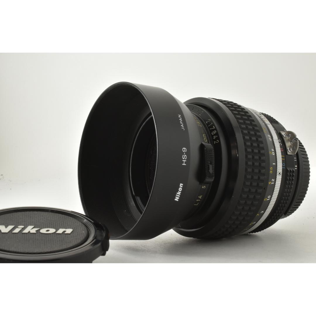 Nikon Ai NIKKOR 50mm F1.2 付属品4点 光学美品