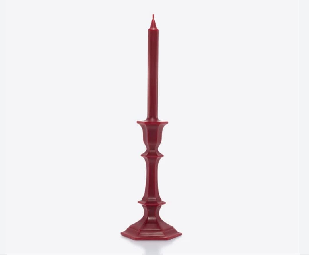アルクール キャンドルホルダー型キャンドル レッド(2816961)