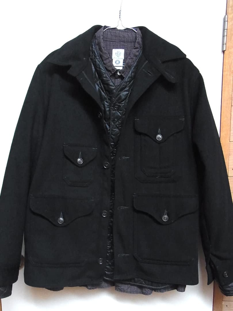 Post Overalls クルーザージャケット／ビーバーメルトンo’alls