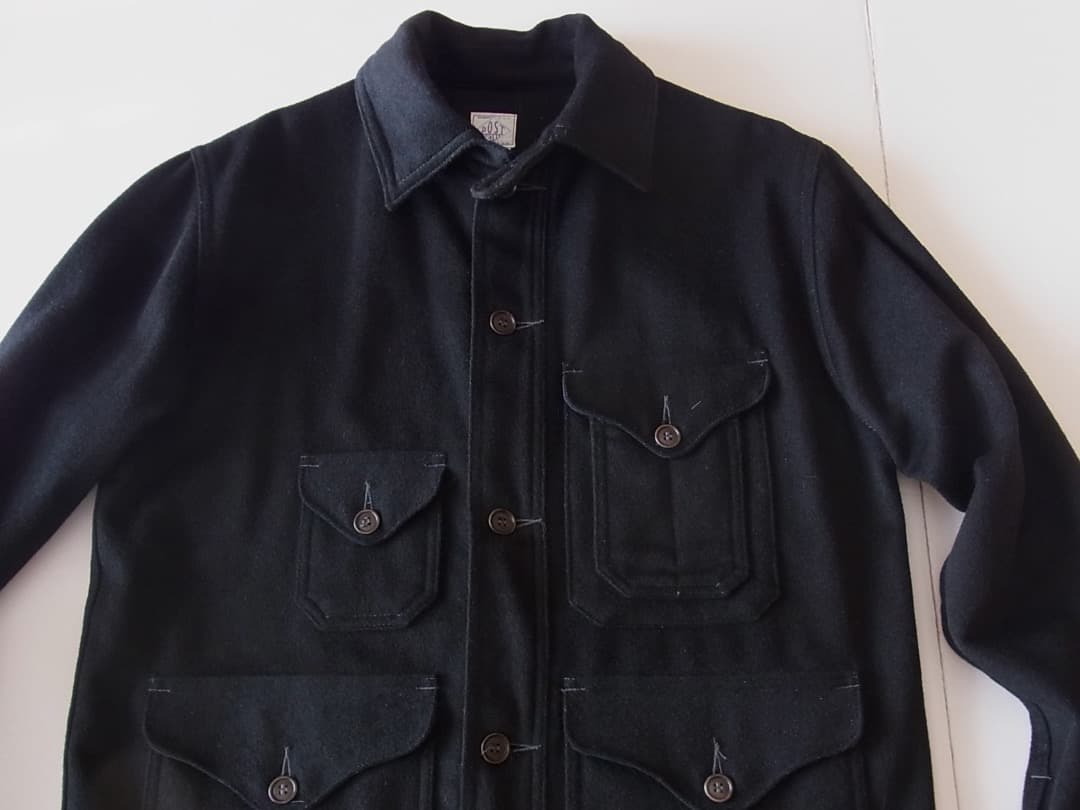 Post Overalls クルーザージャケット／ビーバーメルトンo’alls