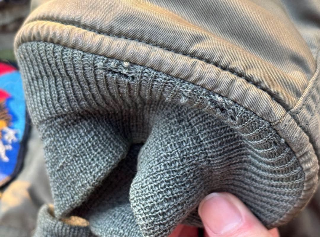 K*L様 【85年製 米軍実物】ALPHA MA-1 豪華パッチカスタム80sヴ