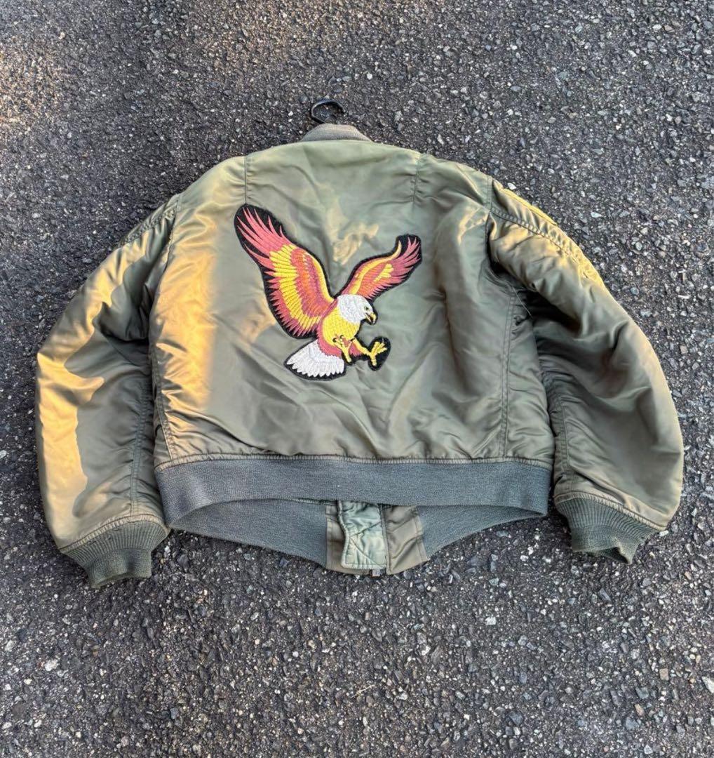 K*L様 【85年製 米軍実物】ALPHA MA-1 豪華パッチカスタム80sヴ