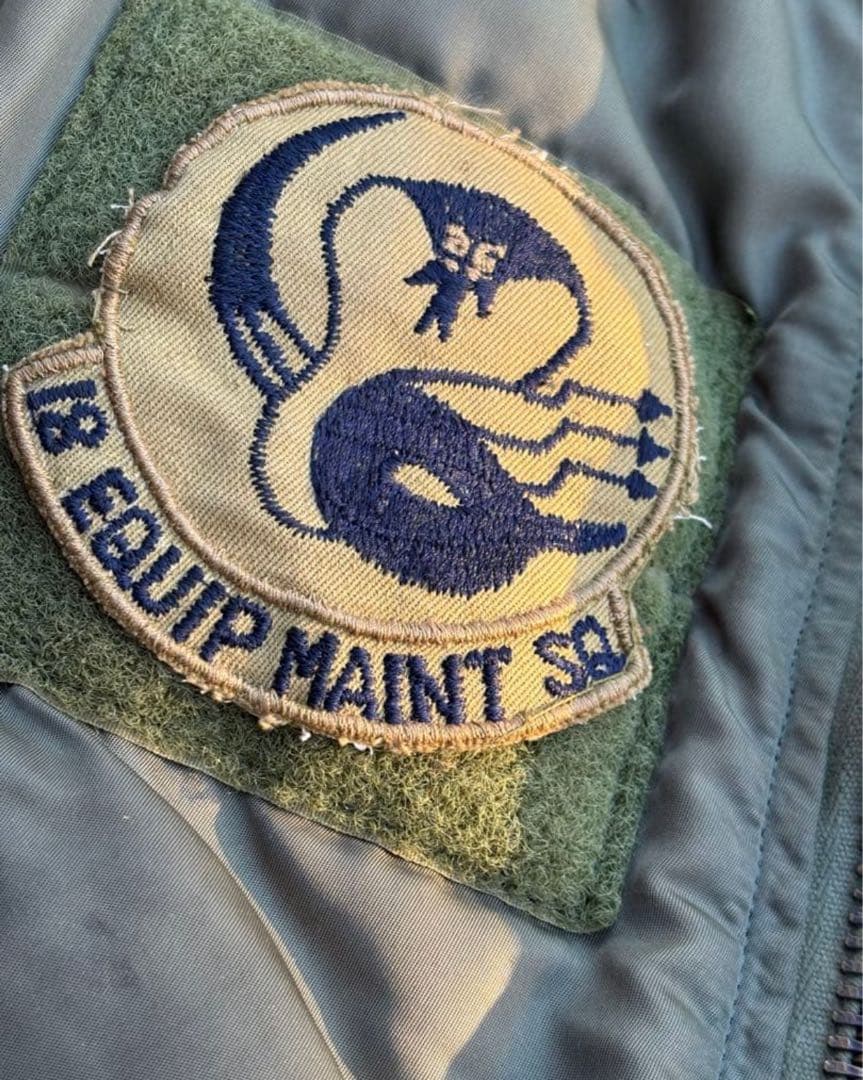 K*L様 【85年製 米軍実物】ALPHA MA-1 豪華パッチカスタム80sヴ