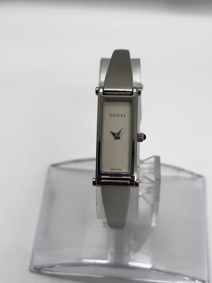 【保付・新品電池】グッチ GUCCI 1500L レディース腕時計 バングル