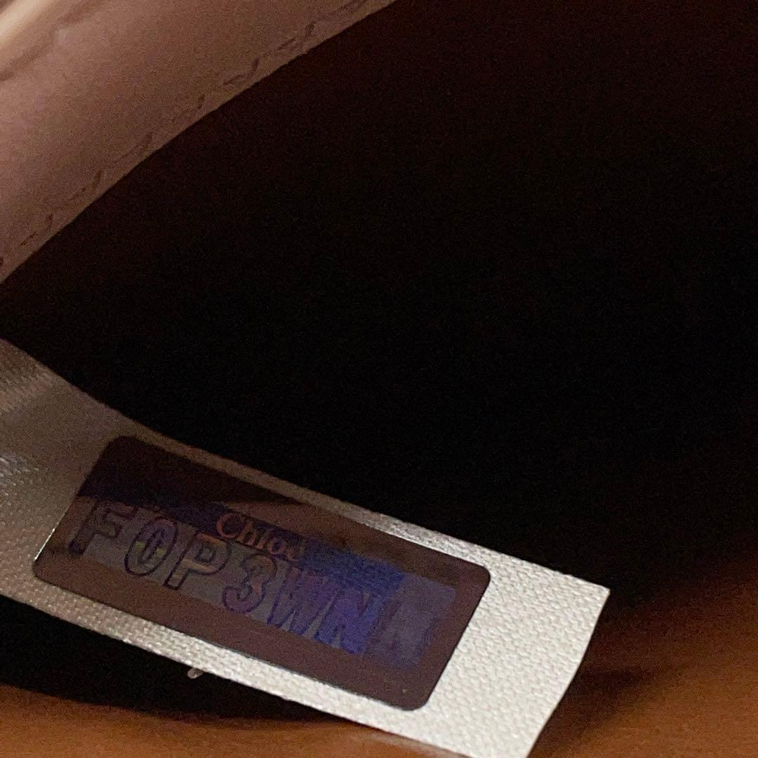 4374 クロエ レザーケース カードケース ロゴ 刺繍 箱付