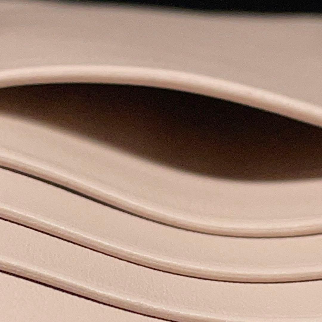 4374 クロエ レザーケース カードケース ロゴ 刺繍 箱付