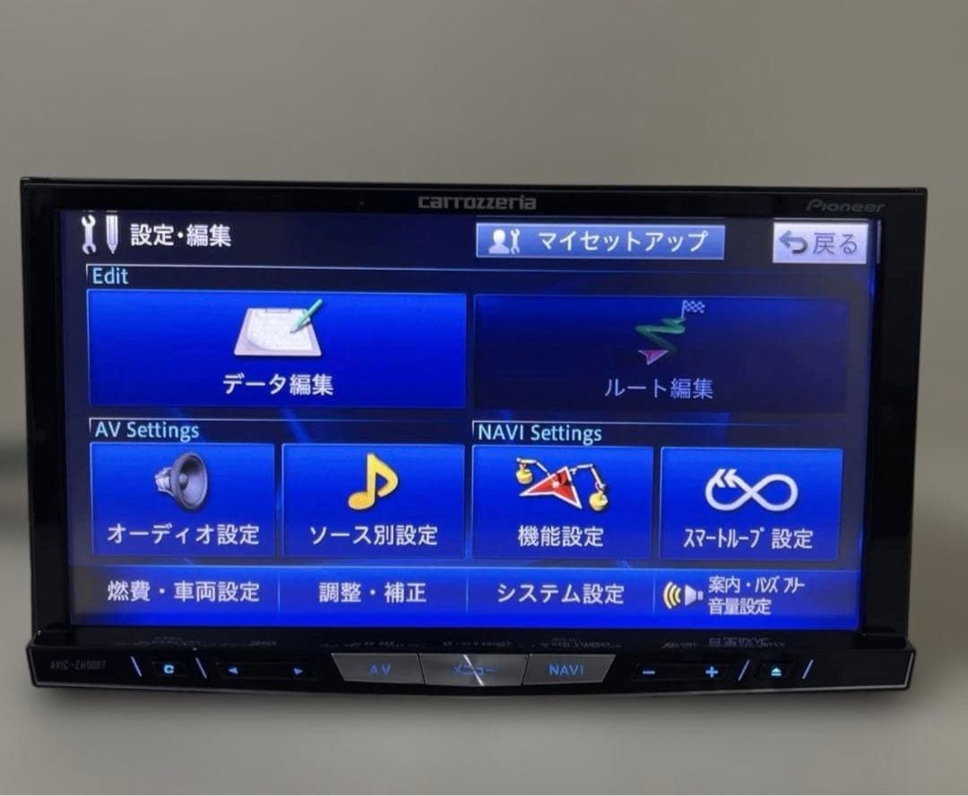 パイオニアカーナビゲーションシステム AVIC-ZH0007