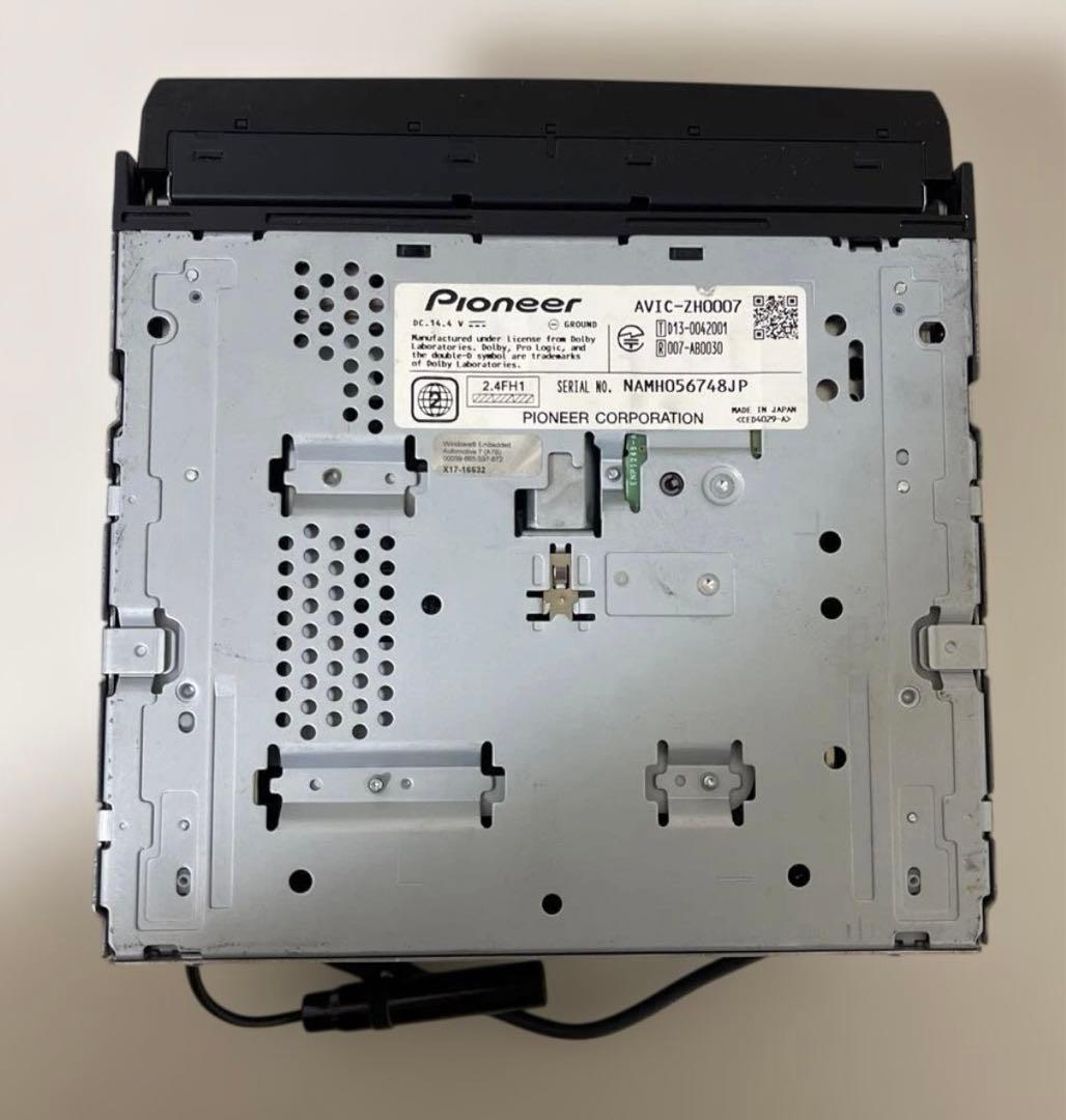 パイオニアカーナビゲーションシステム AVIC-ZH0007