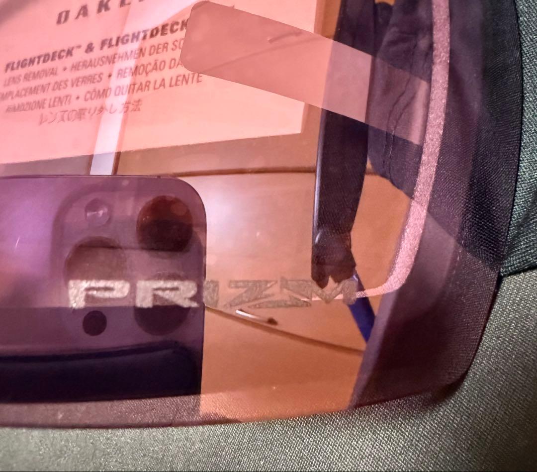 OAKLEY FLIGHTDECK XL用交換レンズプリズムハイピンクイリジウム