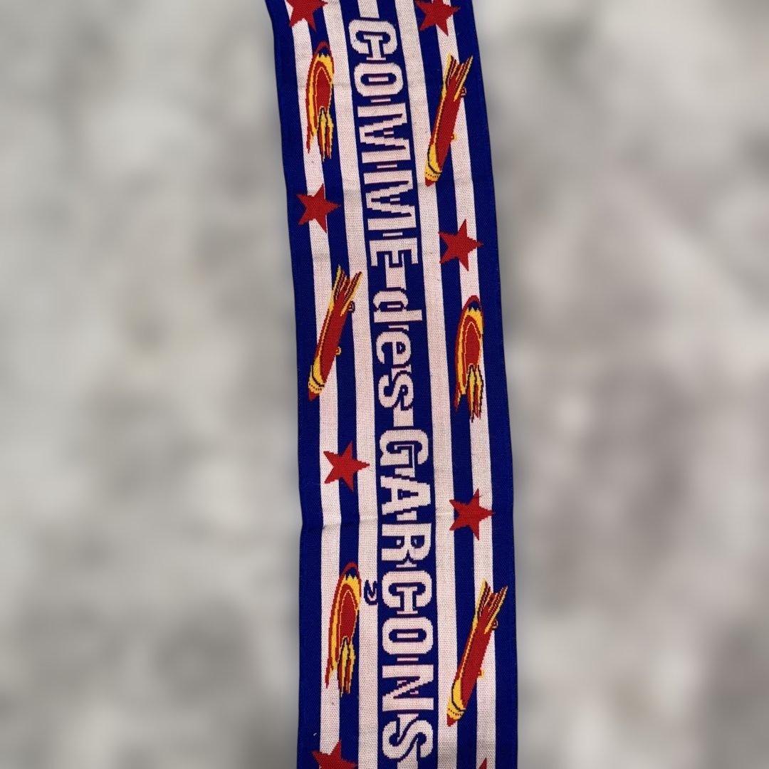 COMME des GARÇONS SHIRT サッカーマフラー　ギャルソン