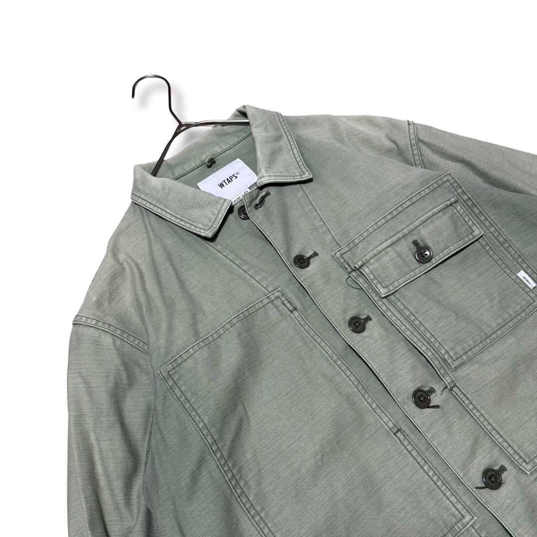 WTAPS ワークシャツジャケット HBT LS M ミリタリー