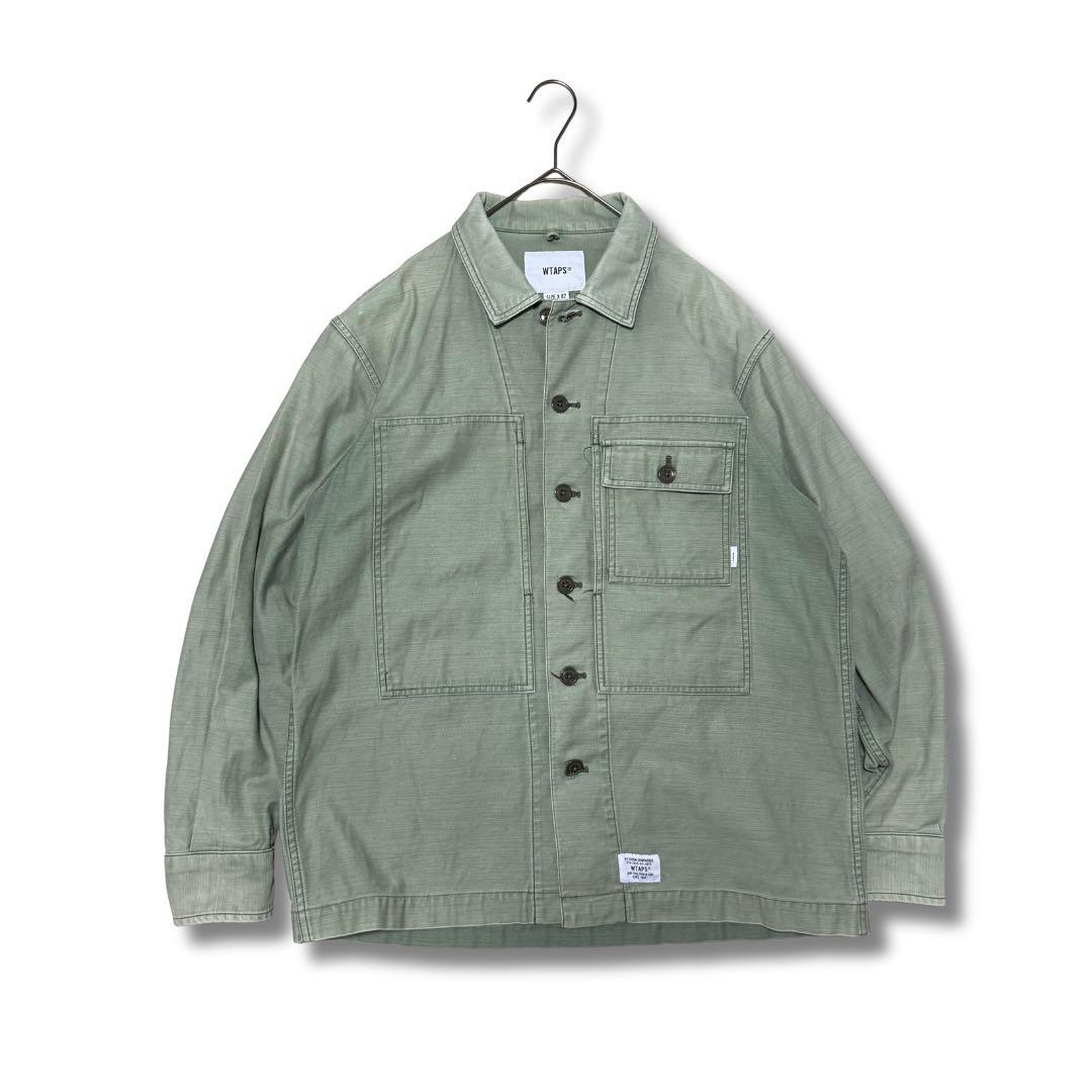 WTAPS ワークシャツジャケット HBT LS M ミリタリー