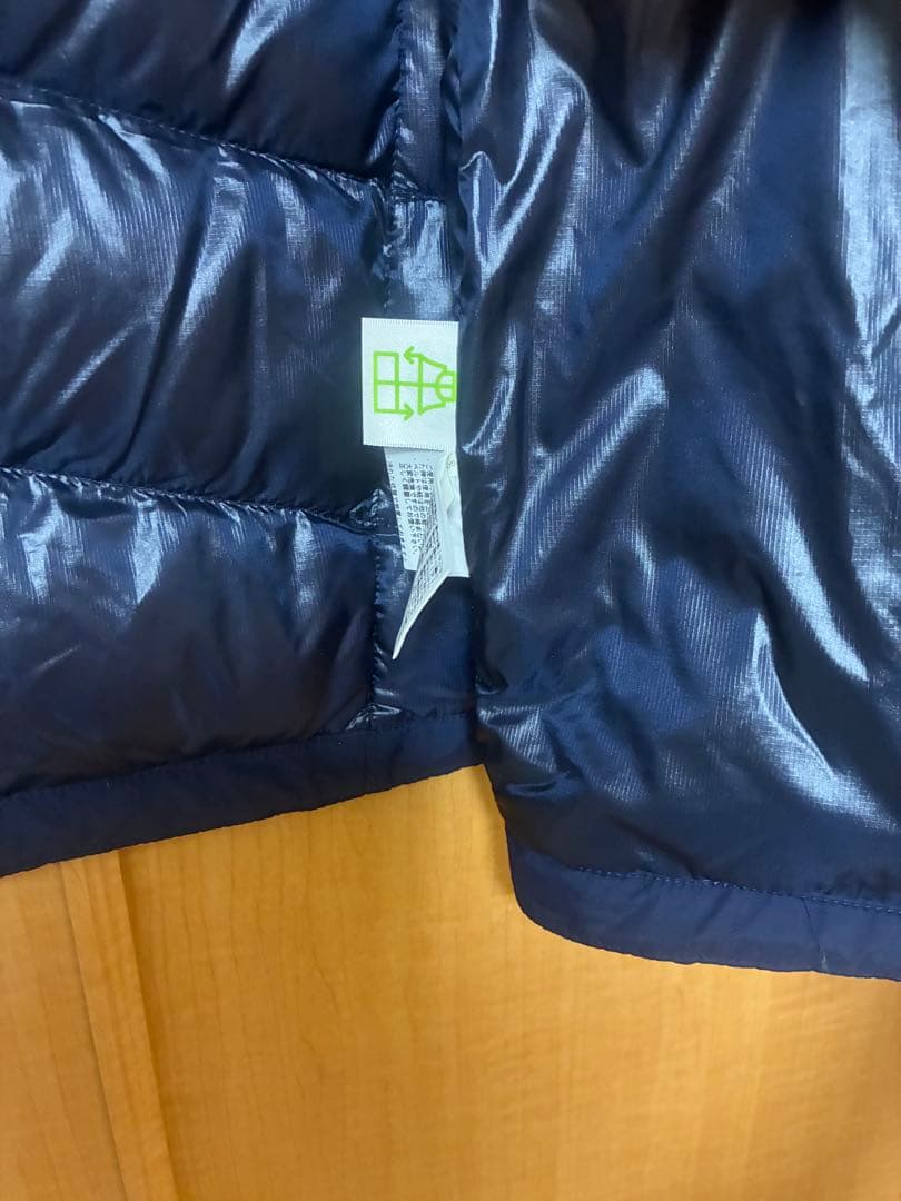 ノースフェイスダウンベスト