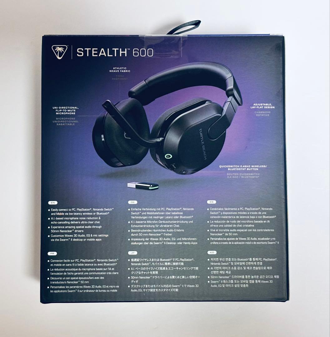 新品 ゲーミングヘッドセット Stealth 600 Gen3 PC