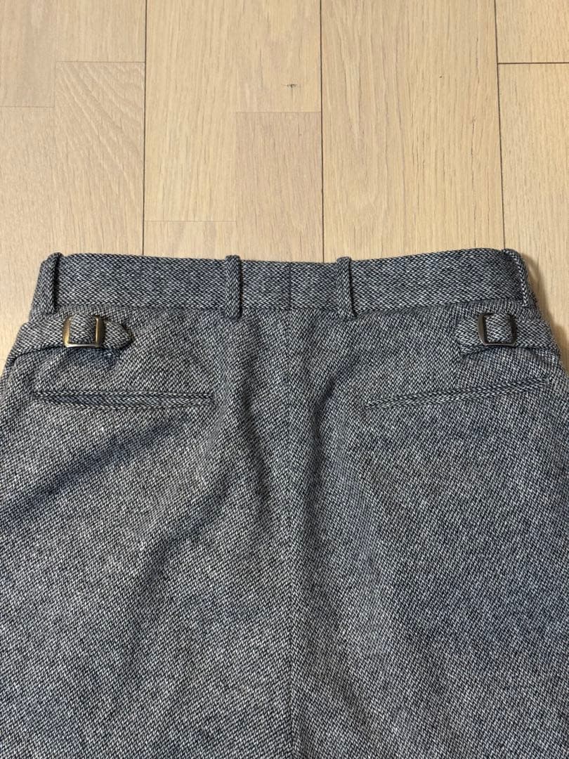 美品 steven alan 2タック ワイドドレスパンツ　スラックス