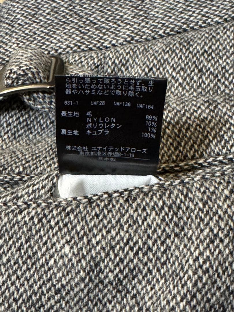 美品 steven alan 2タック ワイドドレスパンツ　スラックス