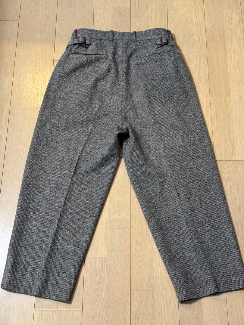 美品 steven alan 2タック ワイドドレスパンツ　スラックス