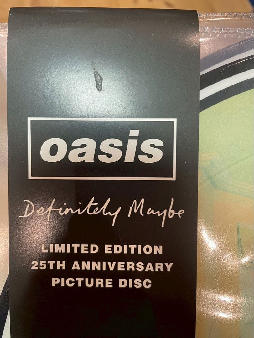 Oasis Definitely Maybe25周年限定2枚組レコード