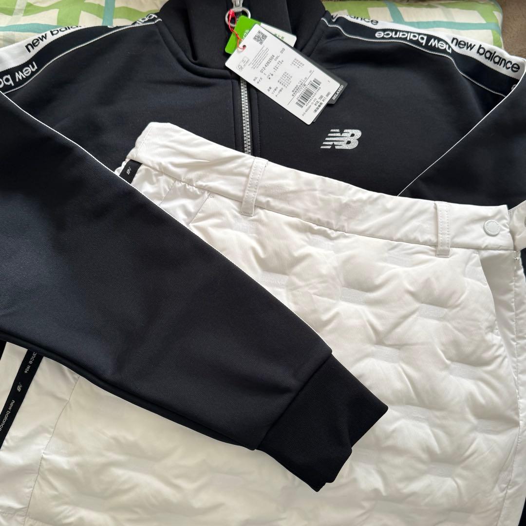 ニューバランスゴルフ　冬セット　中綿スカート　トップス