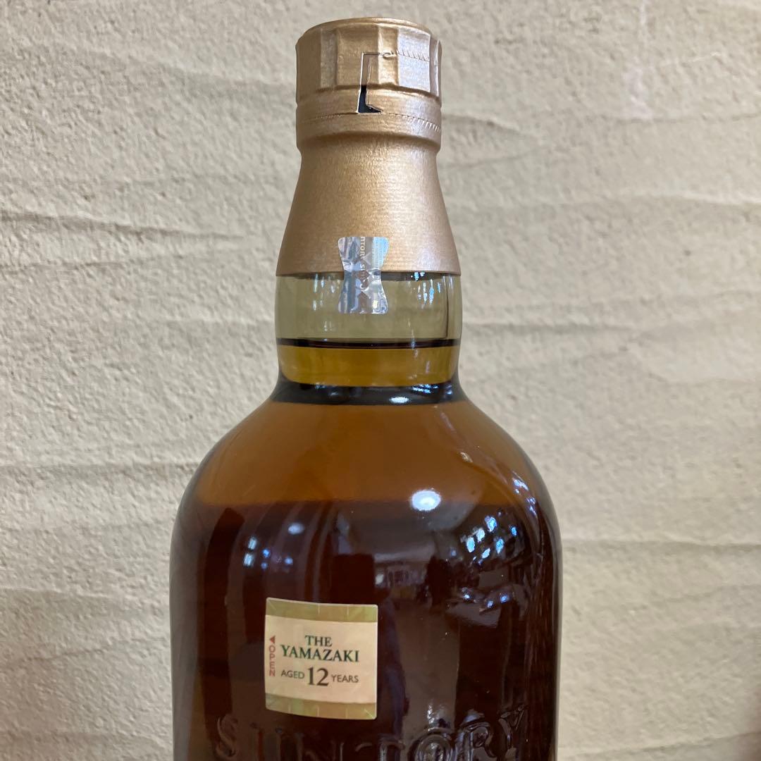 山崎 12年 シングルモルトウイスキー 700ml 新品 未開封 箱付き