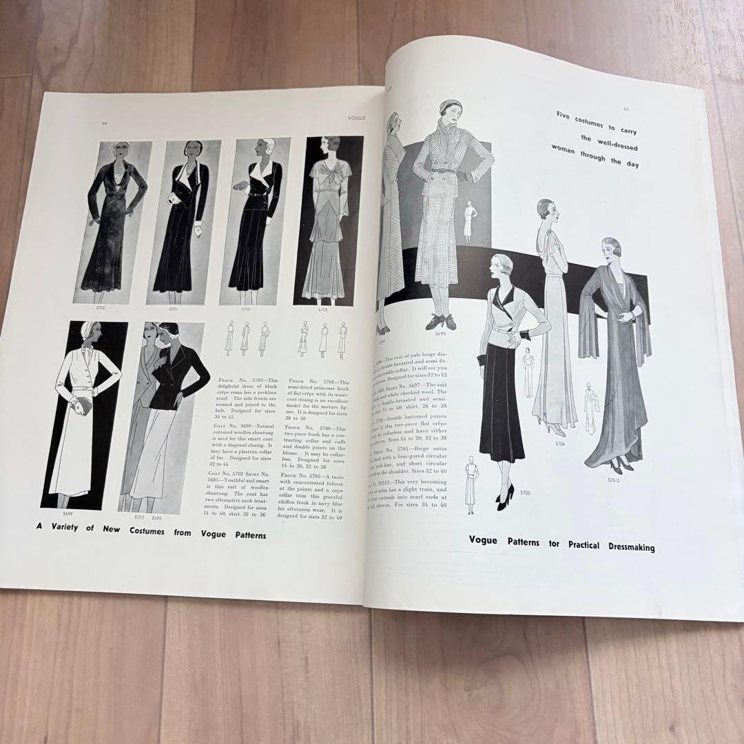 【洋書・希少】ヴィンテージ VOGUE 女性情報誌 RESPONSE