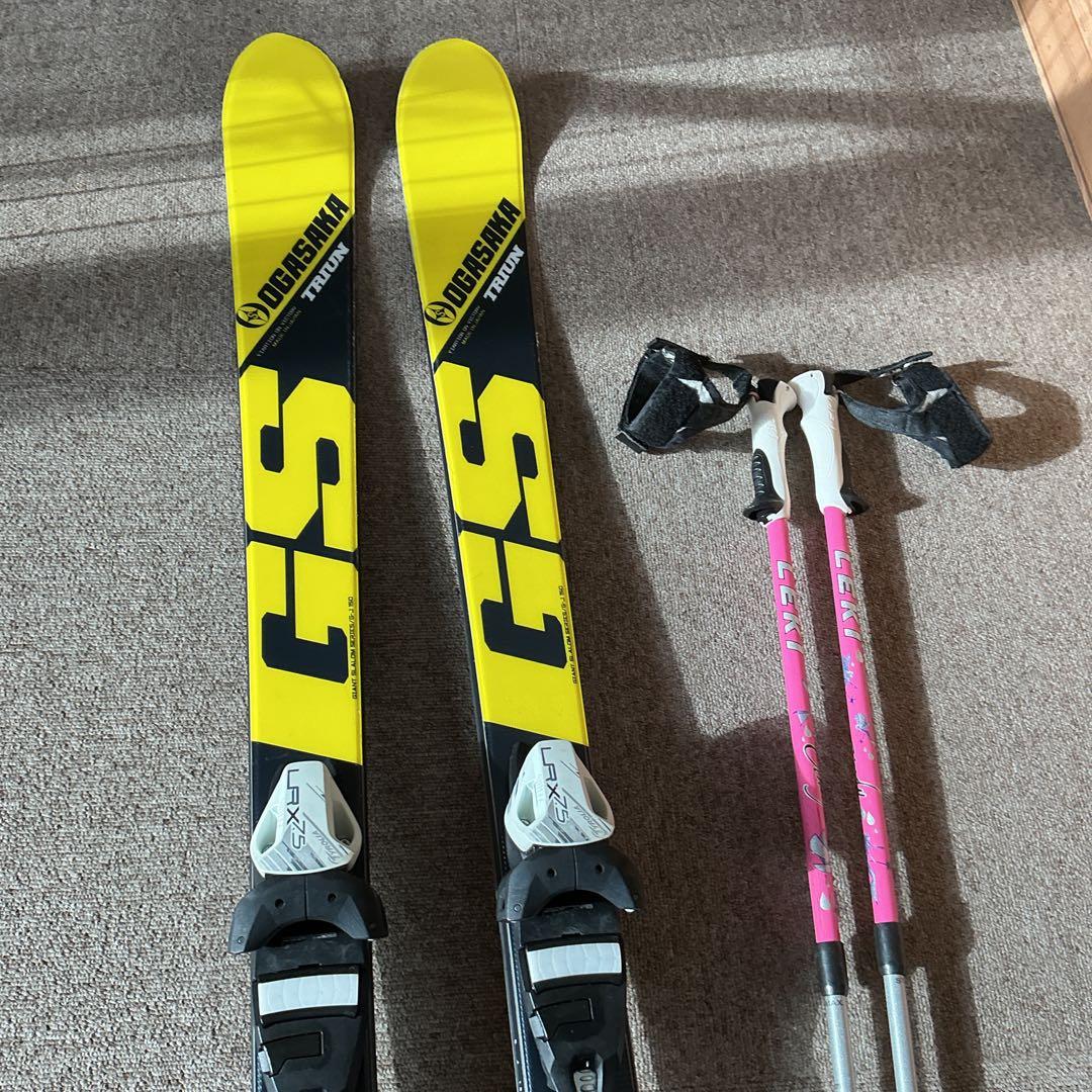 オガサカ　TRIUN G-J150 ジュニア　150cm スキーセット