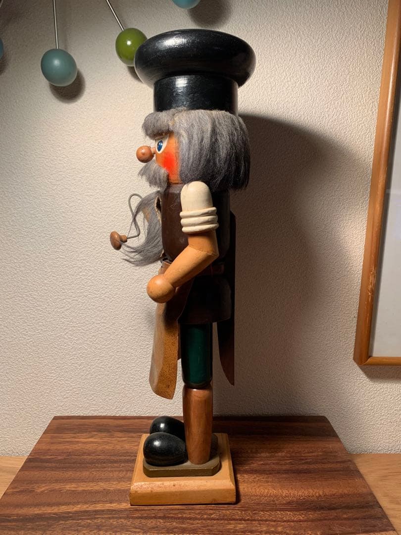 ヴィンテージ くるみ割り人形 大 1928年創業 ドイツ製 民芸 フォークアート