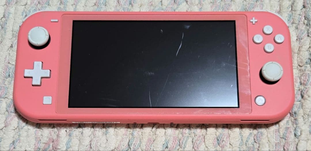 【動作確認済み】Switch Lite コーラルピンク ジャンク品