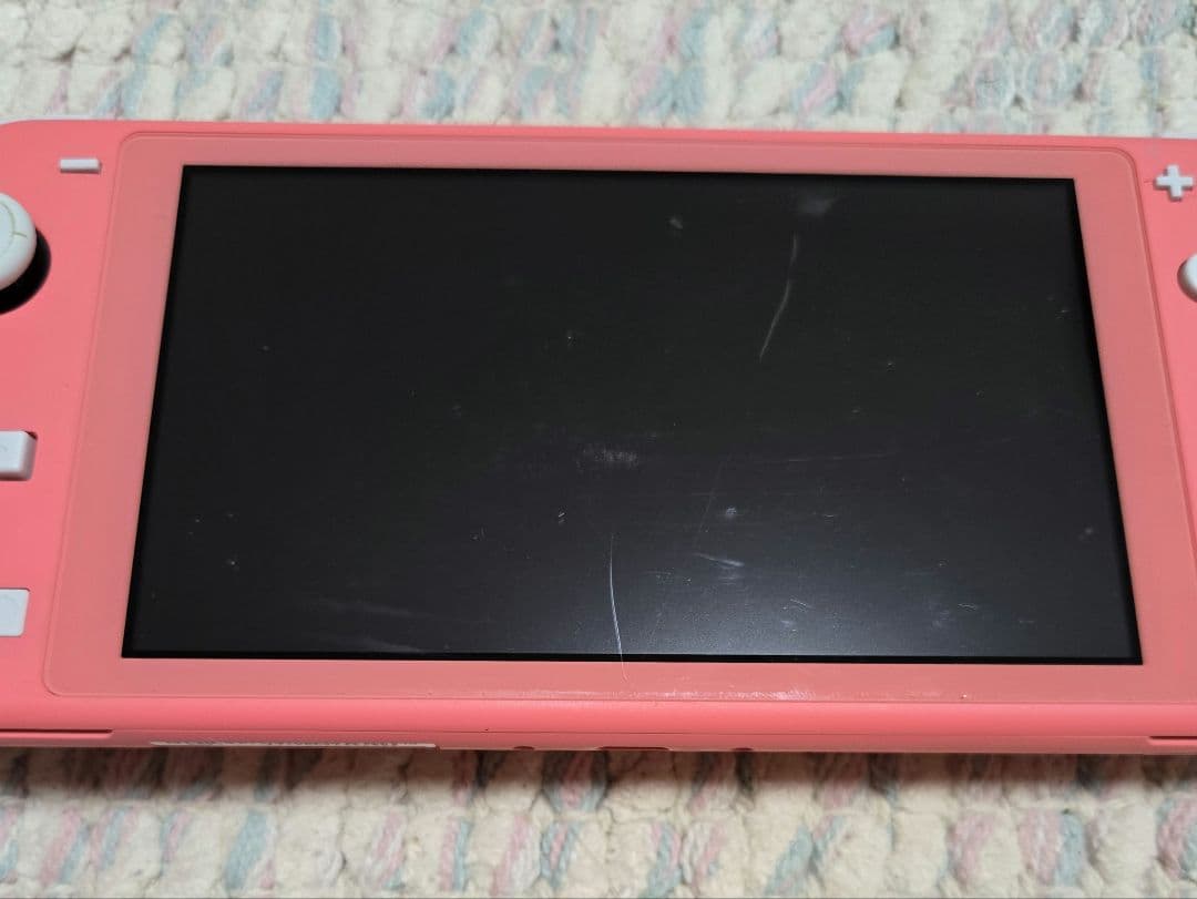 【動作確認済み】Switch Lite コーラルピンク ジャンク品