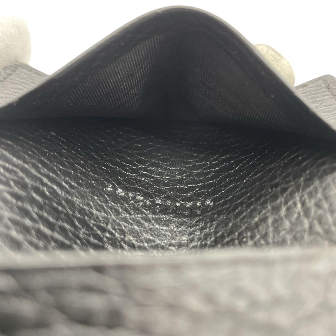 【極美品】GUCCI キーケース GGスプリーム レザー 黒 美品