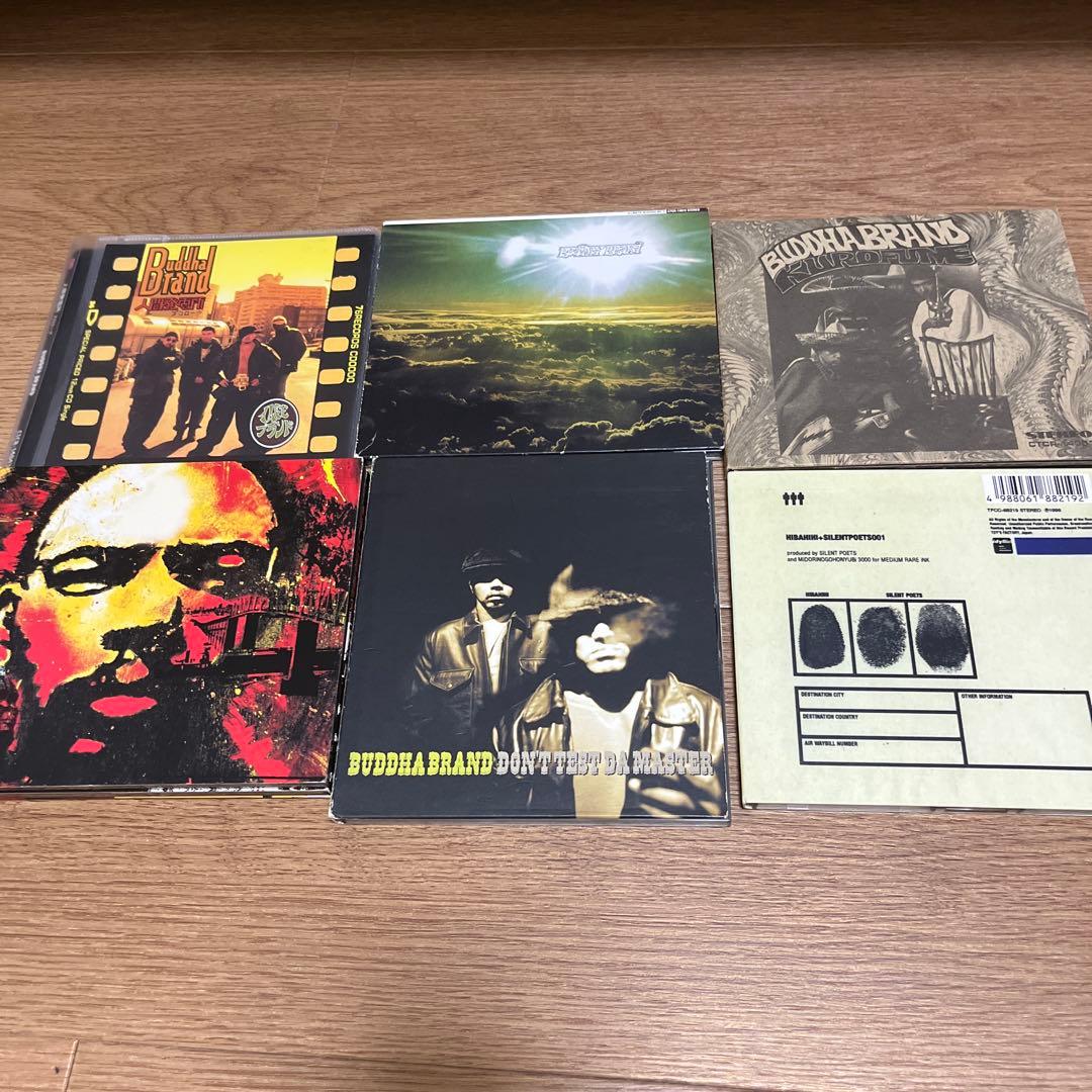Buddha brand 飛葉飛火　D.L CD 6枚