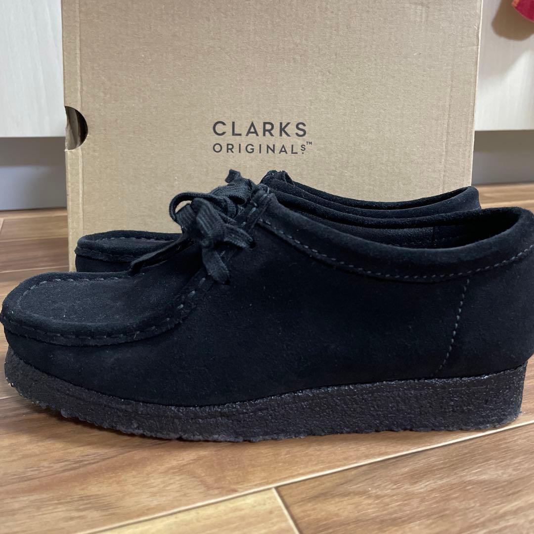 Clarks Wallabee ブラックスエード