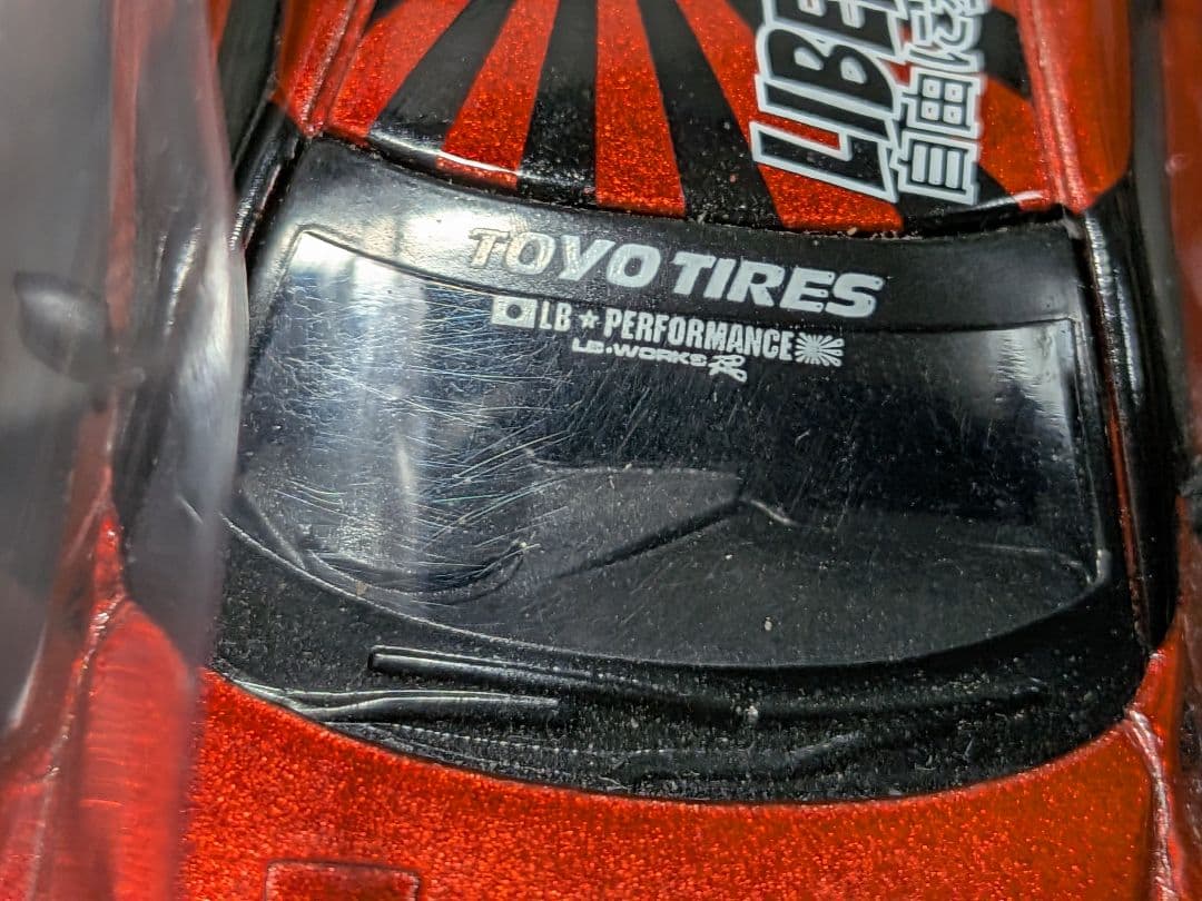 MINIGT 77　LBWK　ニッサン　GT-R R35　キャンディレッド