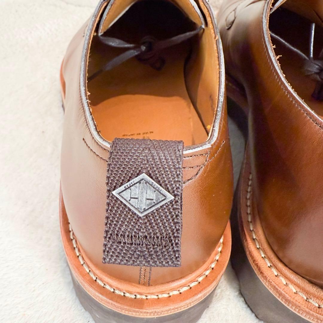 【美品】WH ダブルエイチ WHS-0010 ドレスシューズ 25.5