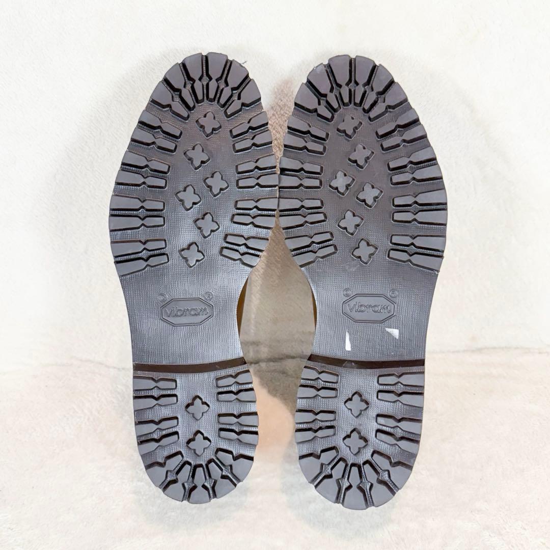 【美品】WH ダブルエイチ WHS-0010 ドレスシューズ 25.5