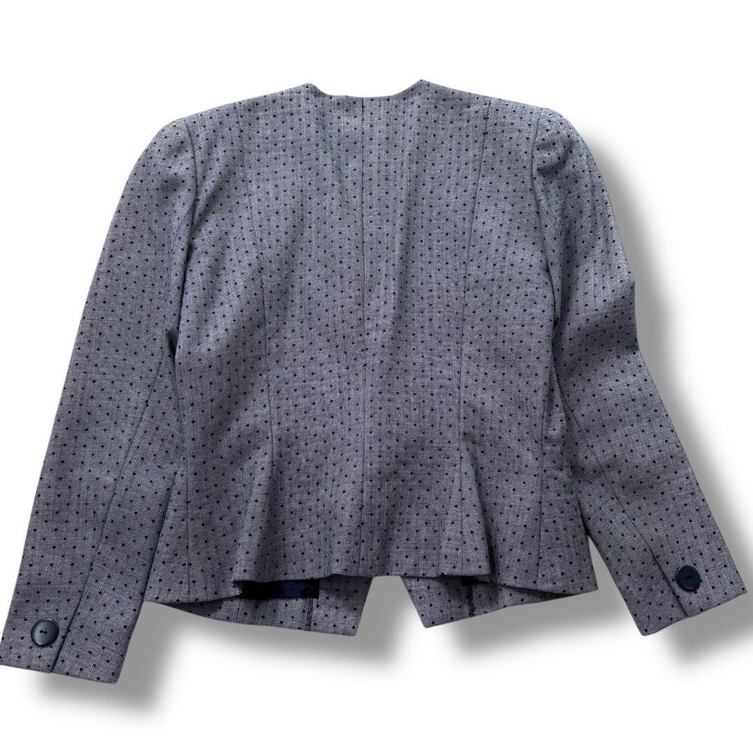 【極美品】Dior ディオール テーラードジャケット ドット柄　フォーマル
