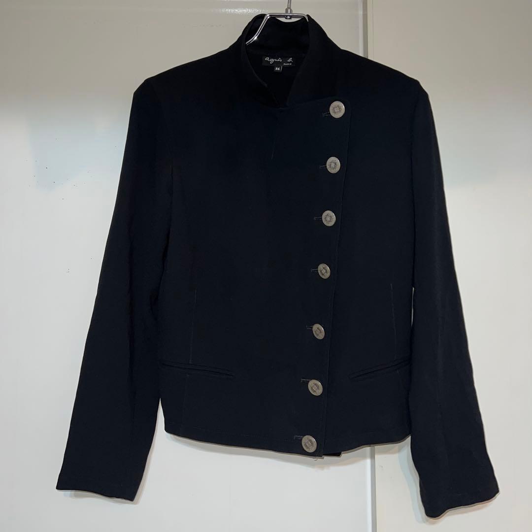 アニエスベー　メタルボタン　ナポレオンジャケット　size36 agnes b