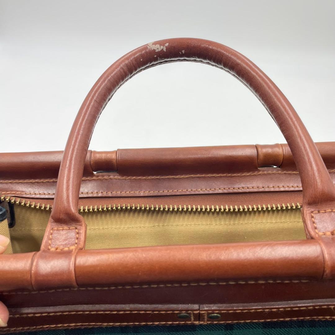 90s POLO RALPH LAURE ボストンバック　チェック柄