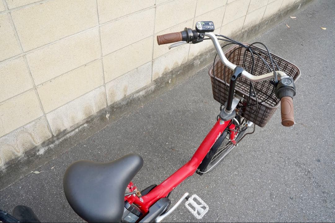 電動自転車 ブリヂストン 20インチ 子供乗せ 中古 080702