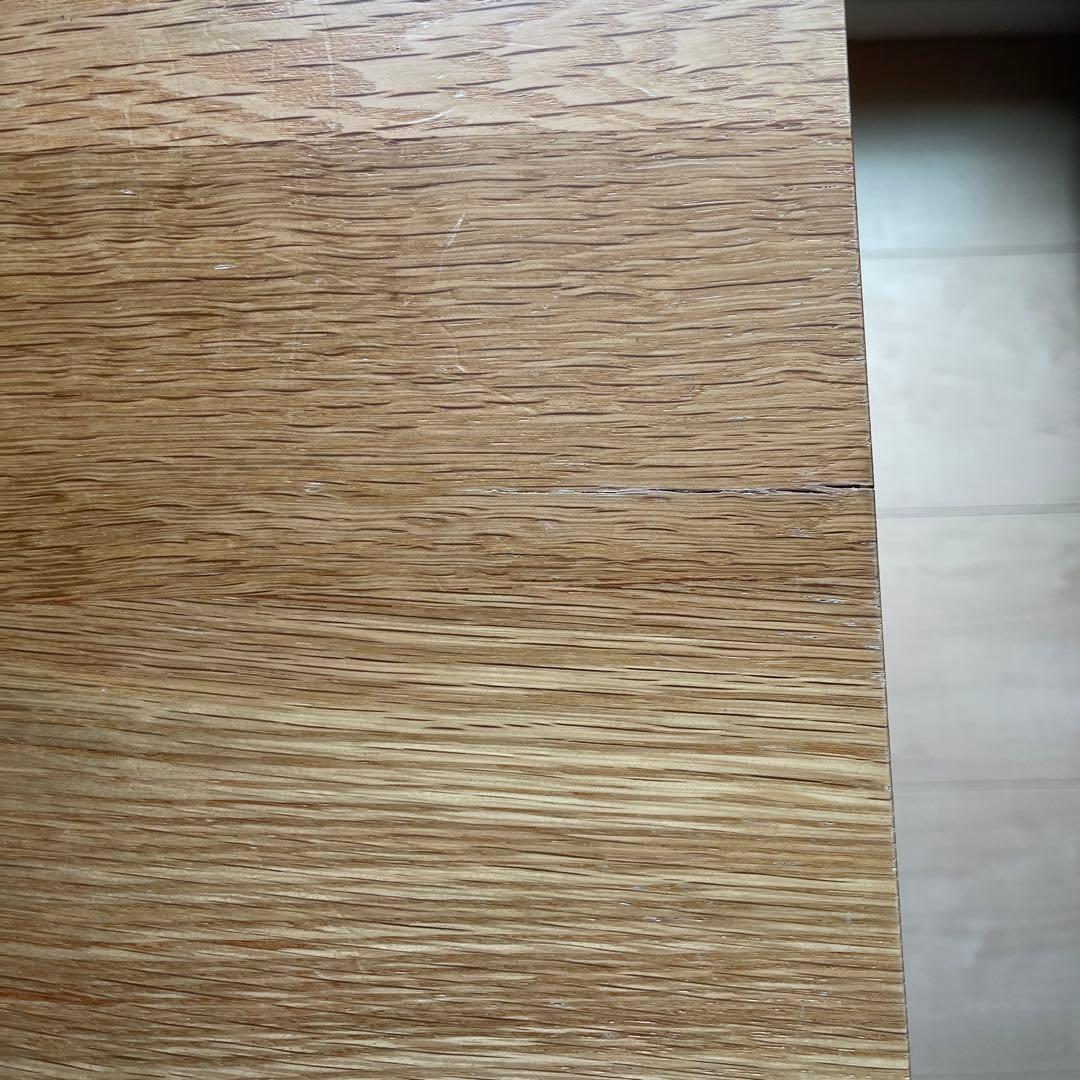 無印良品 オーク無垢材 サイドテーブル ベンチ スツール 椅子 チェア ③