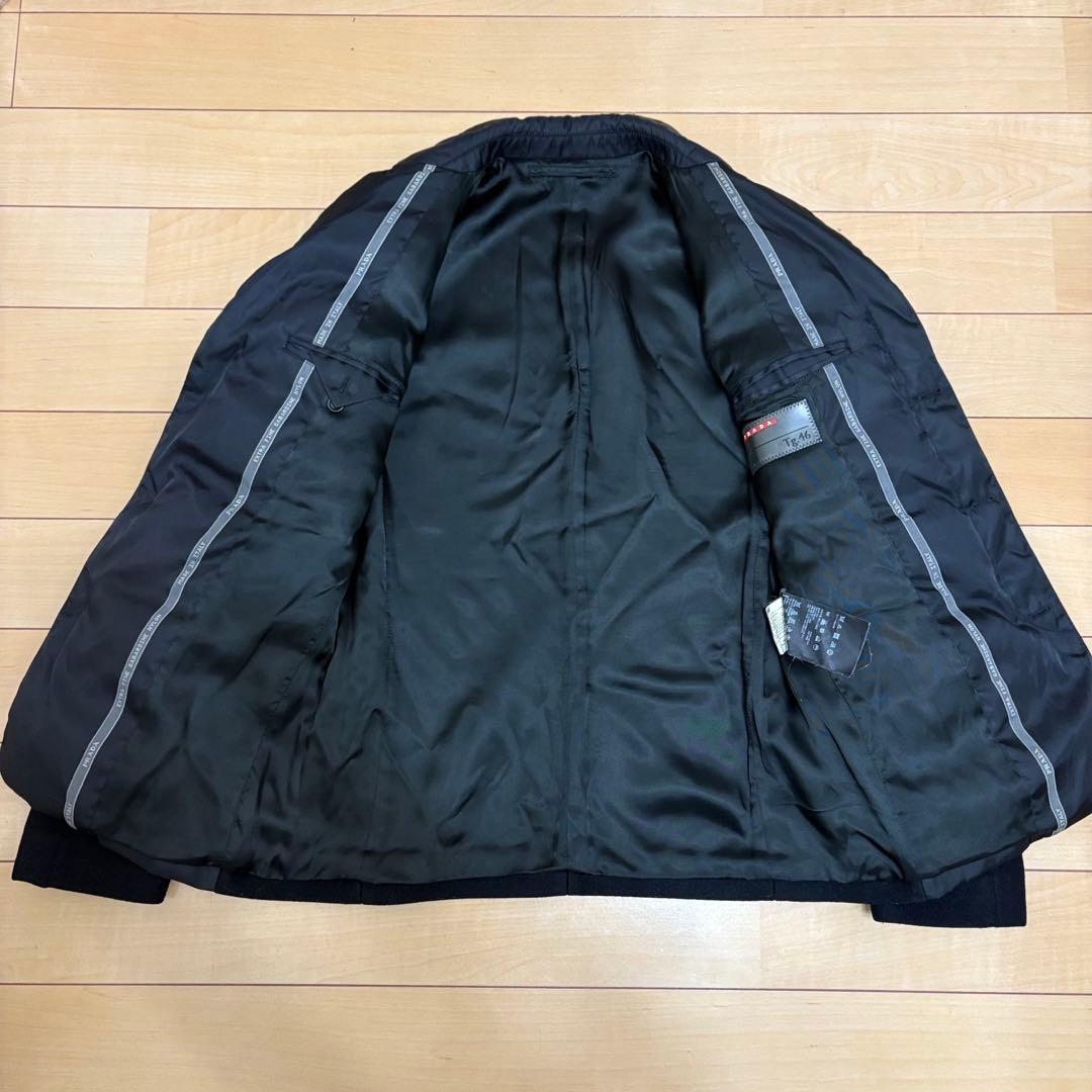 逸品　超希少　PRADA プラダスポーツ　ダウン　テーラードジャケット　切り替え